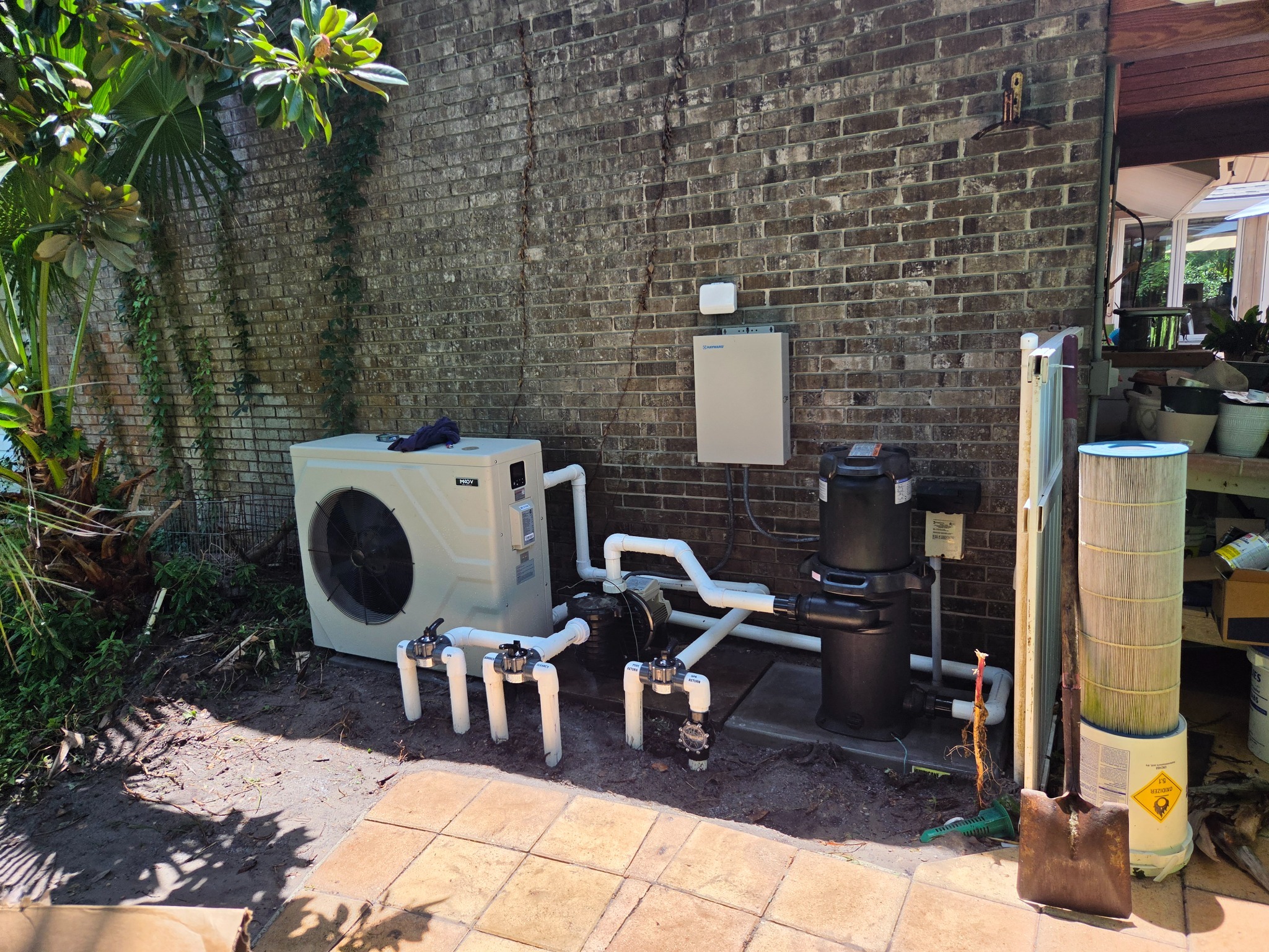 Pool equipment and plumbing